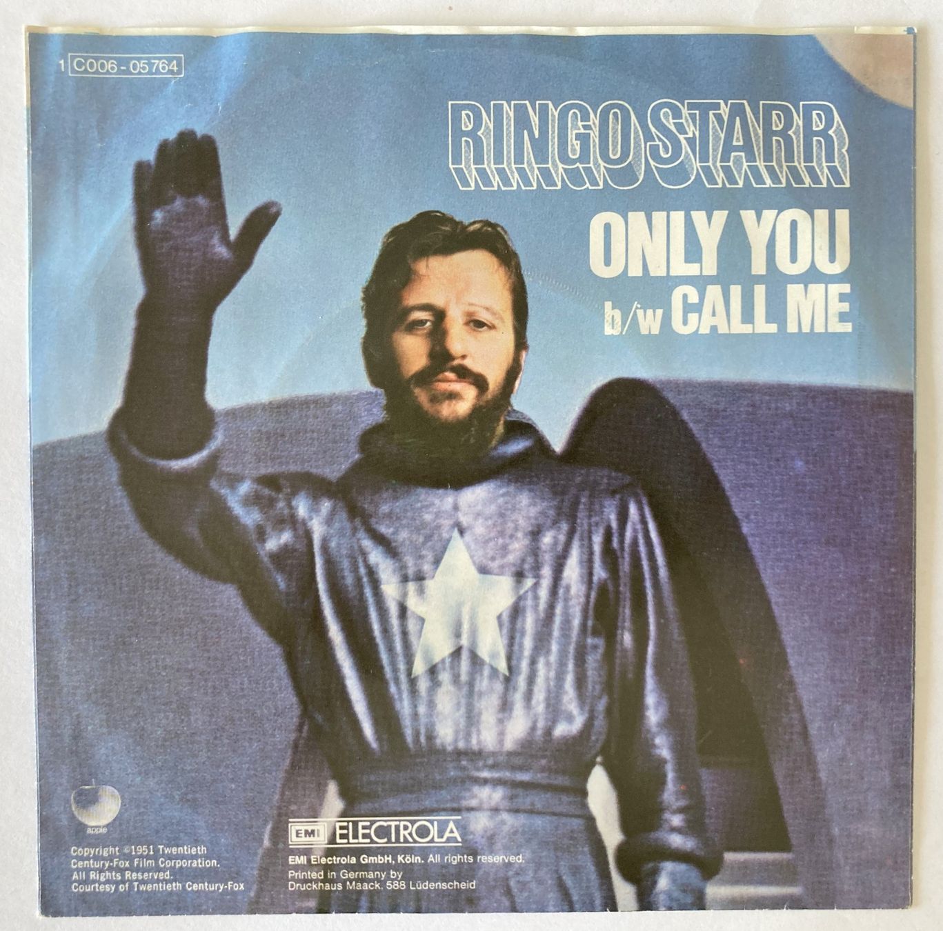 Dischi in vinile: BEATLES / RINGO STARR - ONLY YOU – Usato da Bottens venduto da hotter-than-hell 1