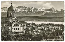 AK Zürich Kreuzkirche 1944