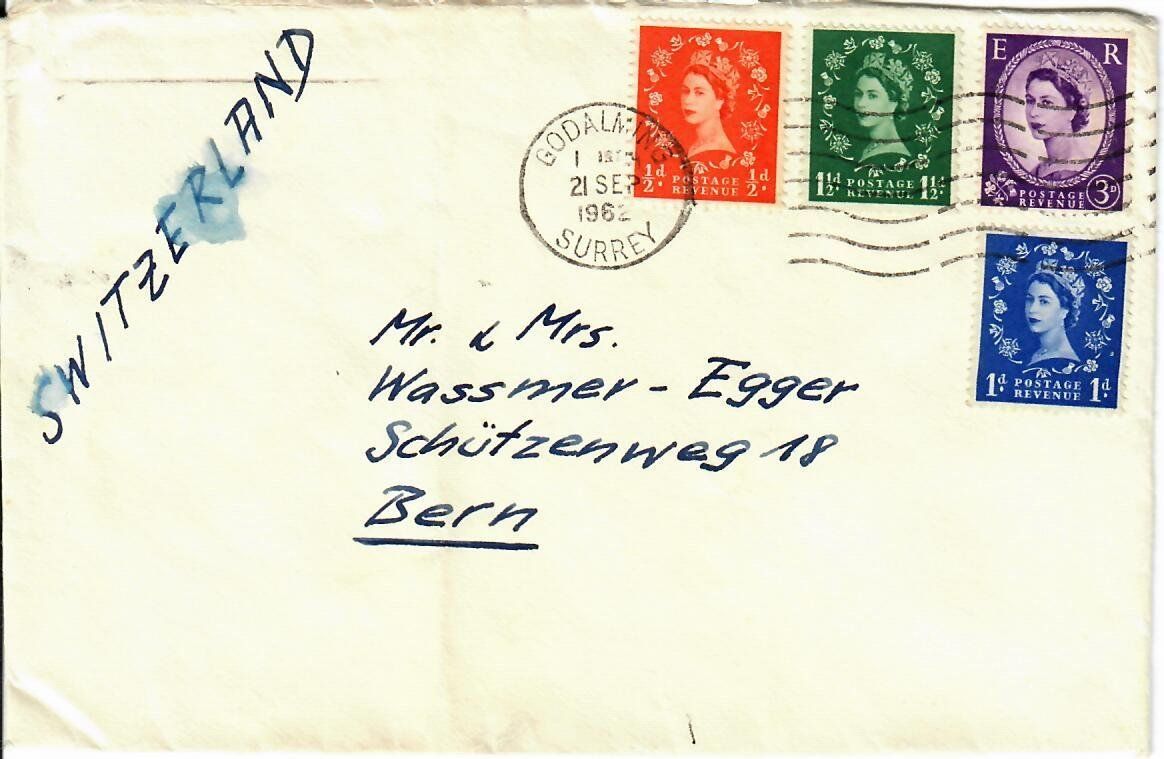 Tous les timbres: Brief, England – D'occasion à Hochdorf par Ziegel-16