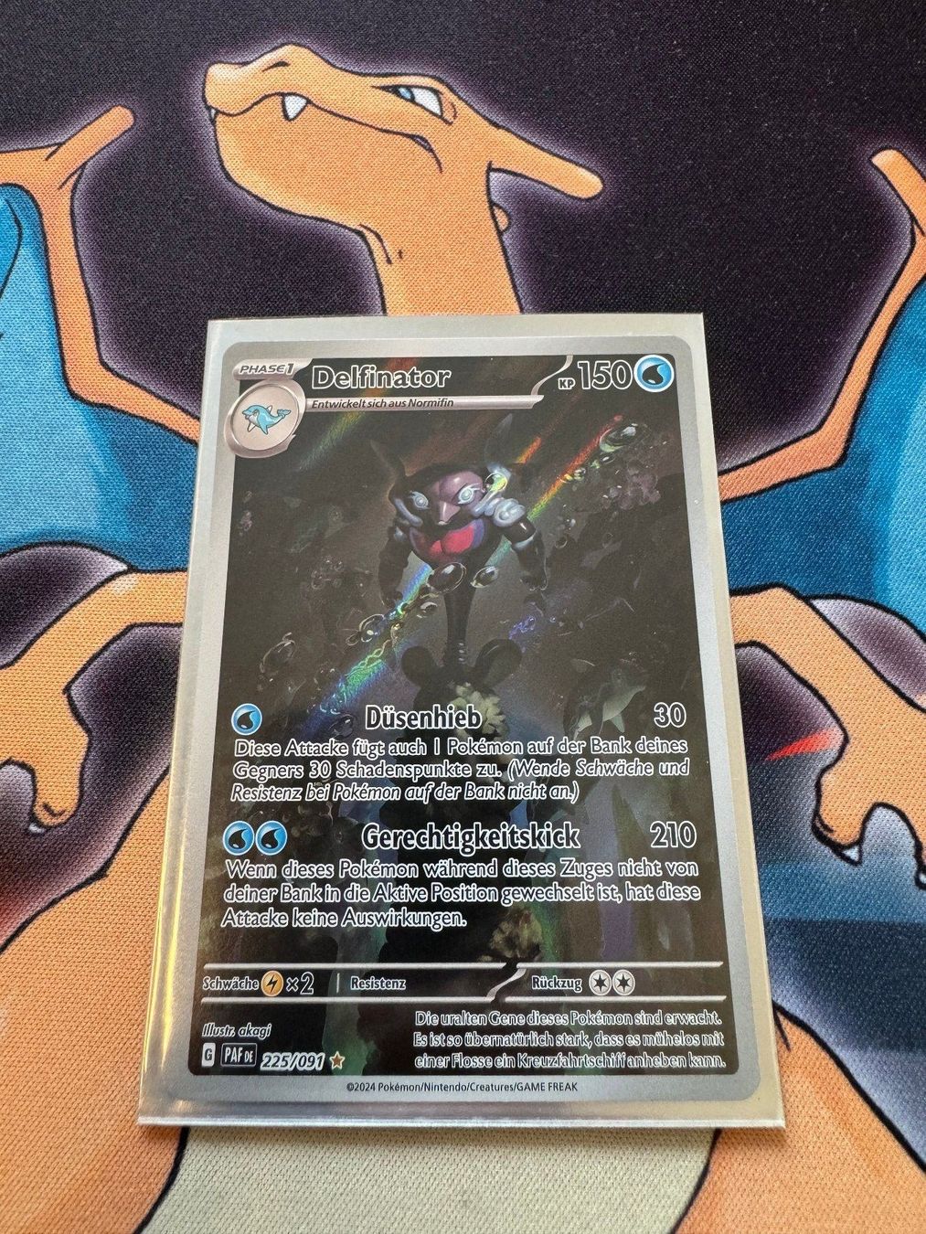 Pokémon Carte collezionabili: Delfinator (PAF 225) - Paldeas Schicksale – Nuovo (secondo la descrizione) da Bülach venduto da Pfrenzel