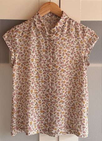 Clockhouse Bluse, Kurzarm, Grösse 36 floral, sehr leicht!