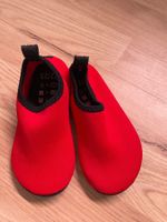 Badeschuhe Kinder, rot, Grösse 22/23, Neuwertig