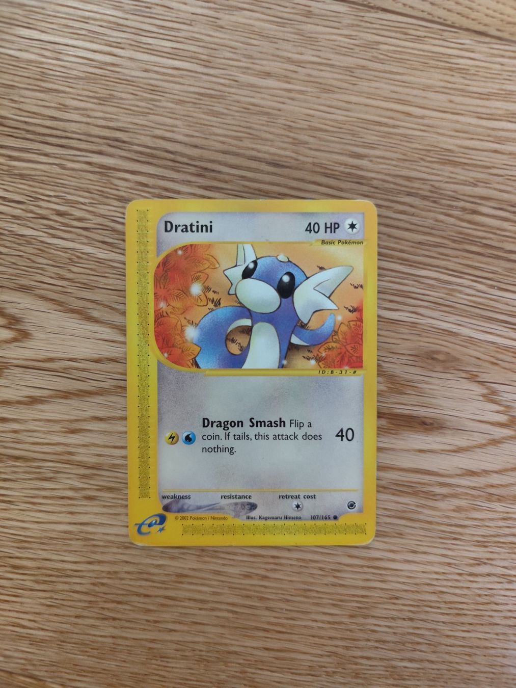 Pokémon Carte collezionabili: Pokemon Dratini E-Reader Expedition non holo vintage – Usato da Winterthur venduto da SMOKY062