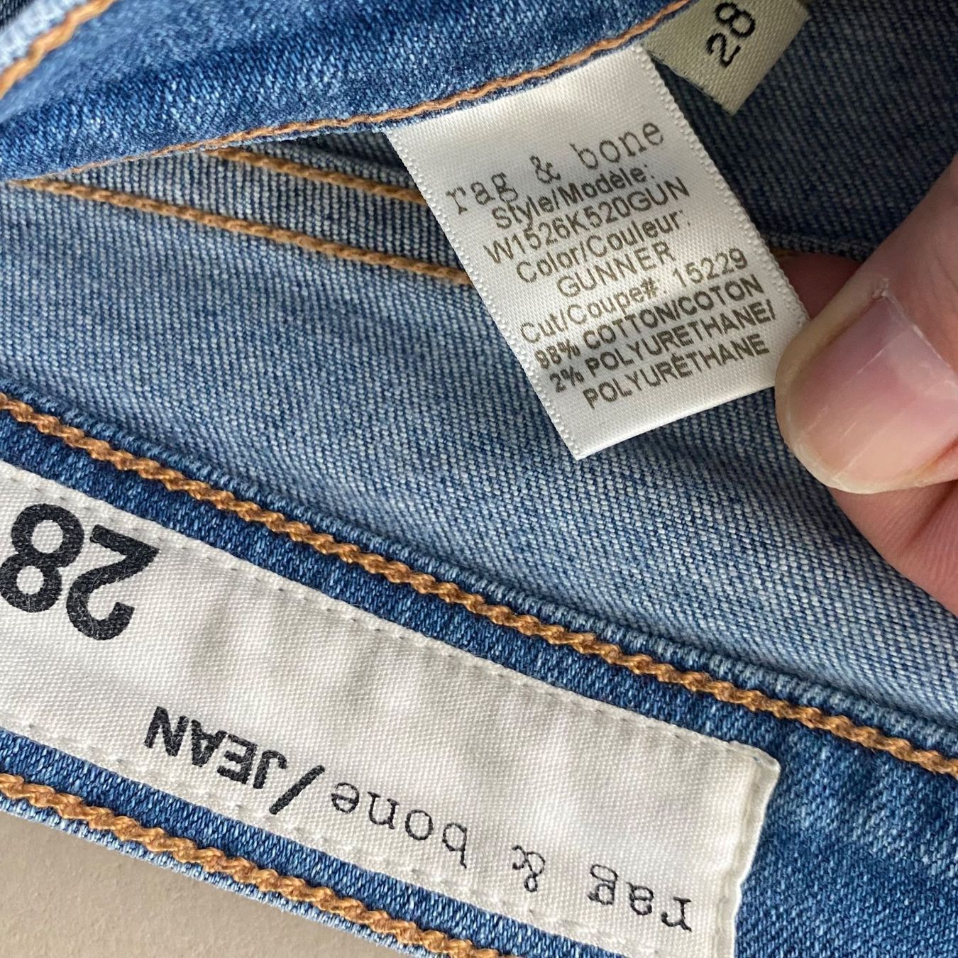 Jeans: RAG & BONE Jeans - Modell Capri 💙 – Usato da Zürich venduto da ClosetQueen 6