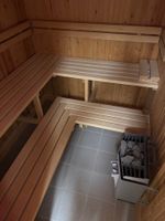 Einbau Sauna komplett mit Dusche Badzimmer sehr guter Zustan