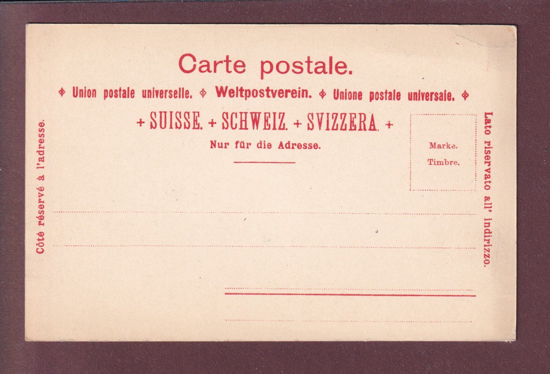 Cartoline postali: Das MATTERHORN – Usato da Pully venduto da nicecards 1