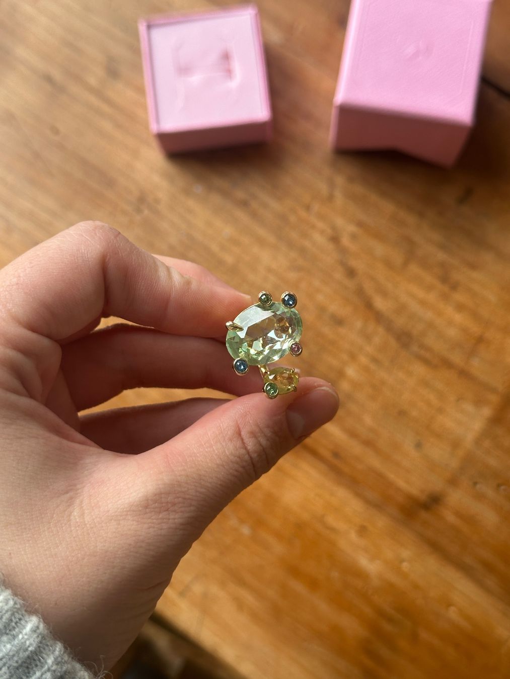 Anelli: Swarovski Ring Grün – Nuovo (secondo la descrizione) da Bern venduto da lynn.piccolruaz 2