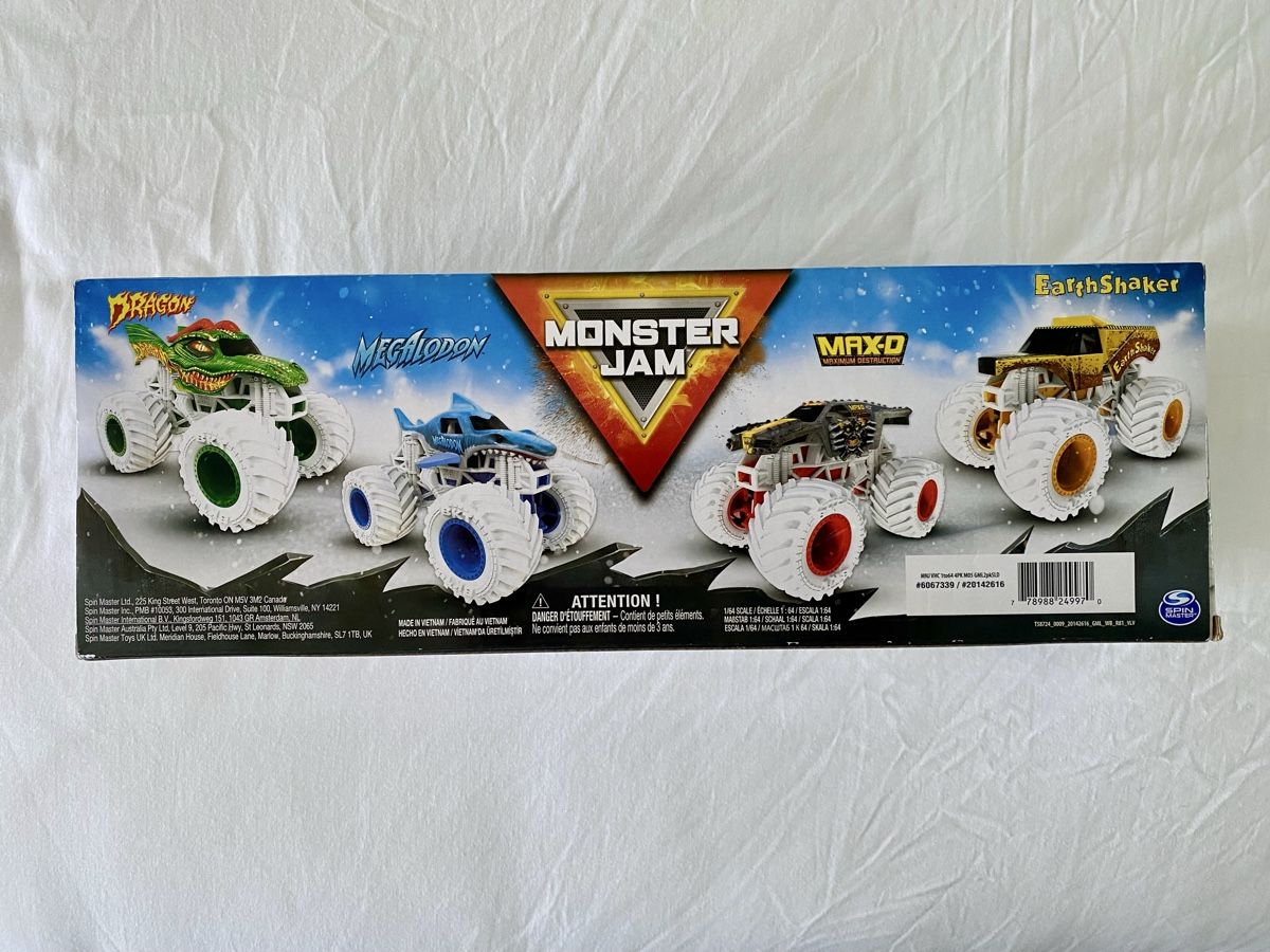 Giocattoli: Monster Jam Snow Drifters Set, 4er Set – Nuovo e nell'imballaggio originale da Oberembrach venduto da theZaz 2