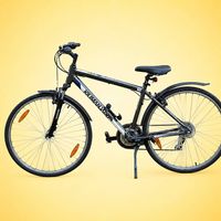 Kilimanjaro Cross Alu Trekkingvelo schwarz