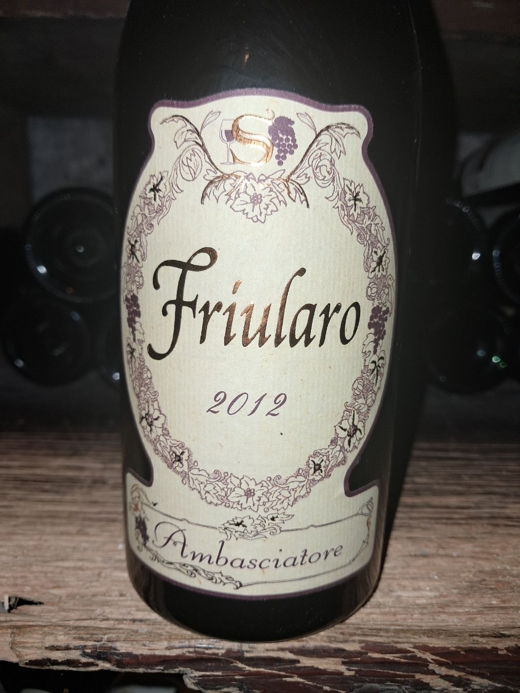 Vino: Friularo Ambasciatore 2012 – Nuovo e nell'imballaggio originale da Le locle venduto da juliensaran 1