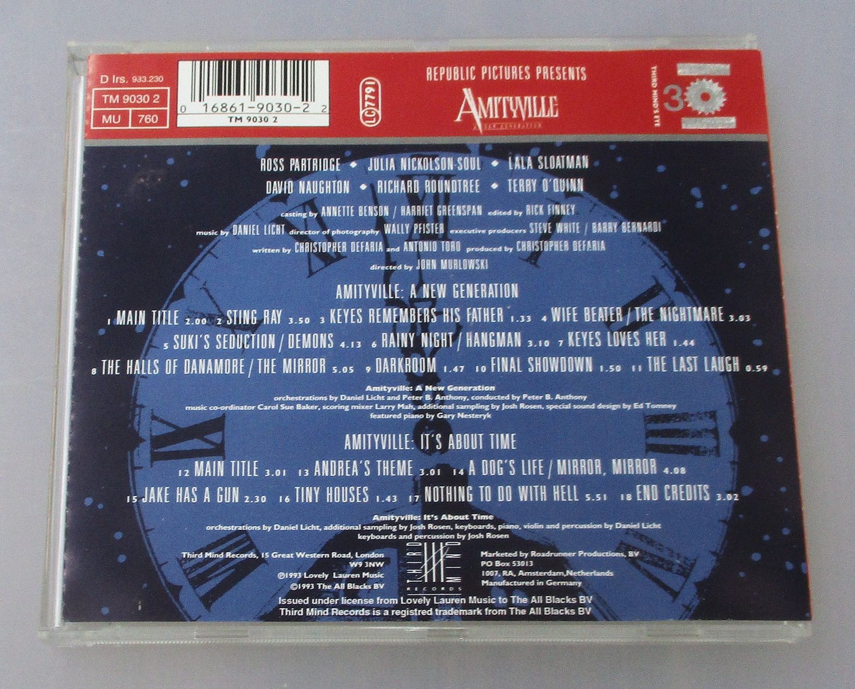 CD: DANIEL LICHT - Amityville Soundtrack – Usato da Wattwil venduto da Muriel11 1