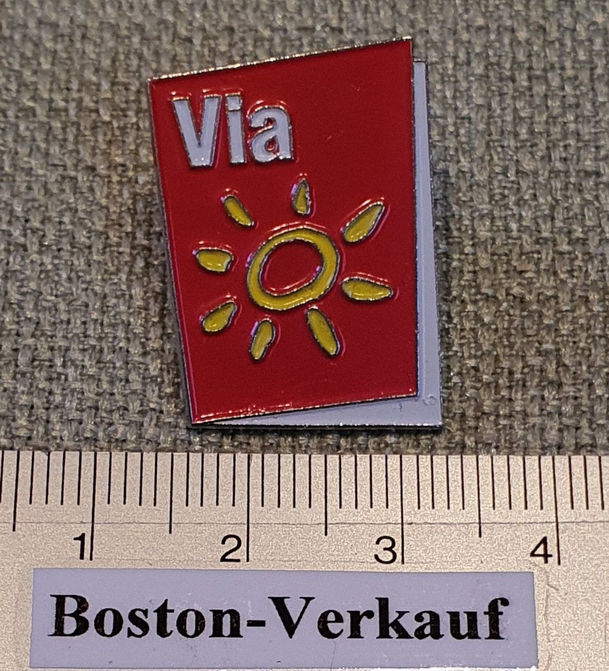 Riviste & Magazine: A266  Pin Via SBB Schweizer Reisemagazin – Usato da Reinach BL venduto da Boston-Verkauf 1