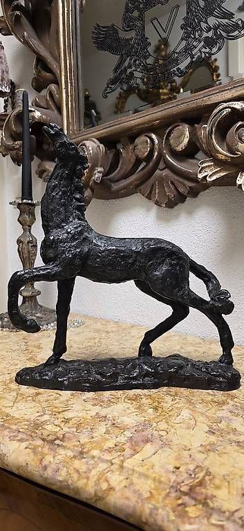 Sculture & Statue: Brutalistische Pferde Skulptur, Metall – Usato da Kaufdorf venduto da Nati-Nati 1