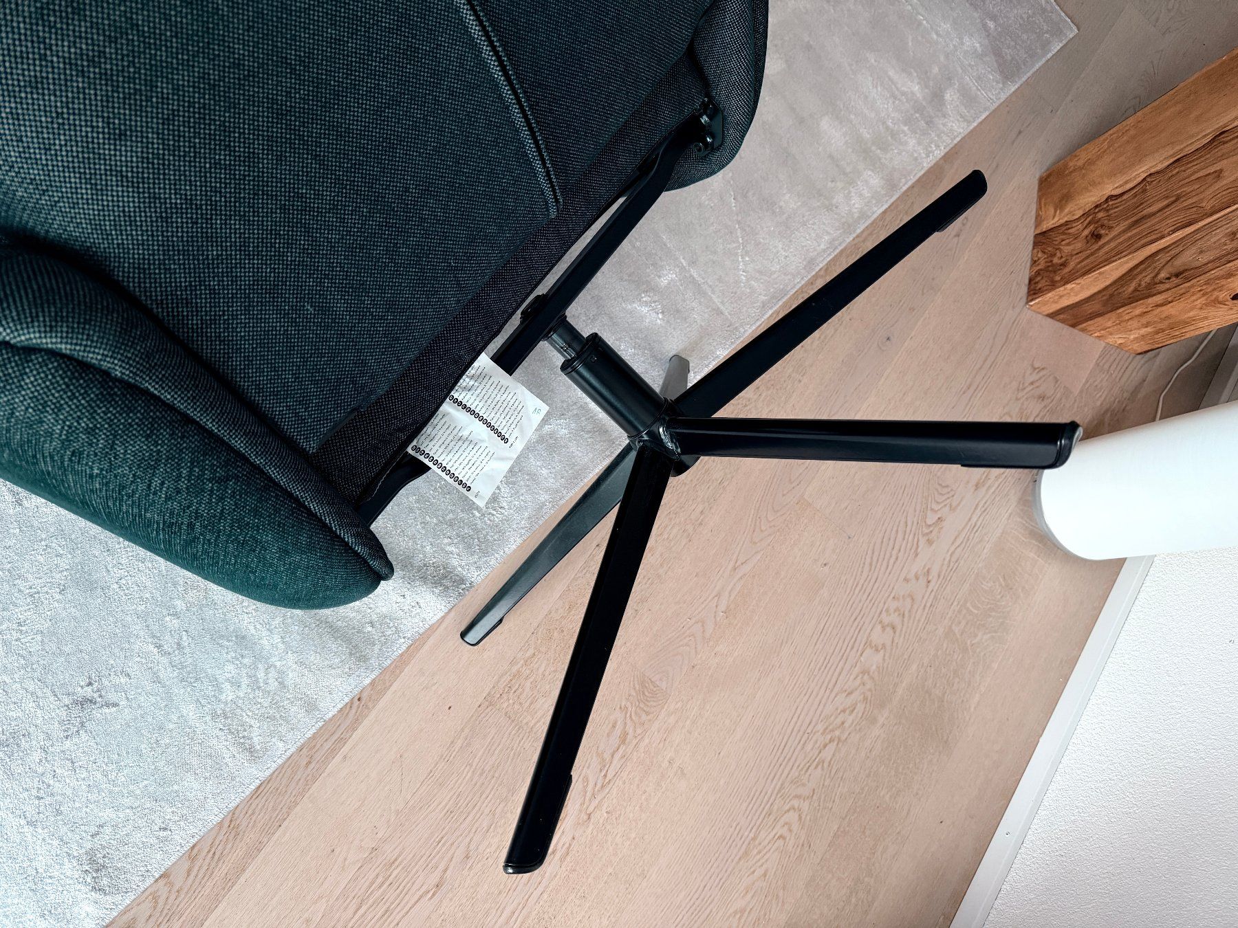 Poltrone: Relaxsessel mit Hocker Stoff dunkelgrau gebraucht – Usato da Brittnau venduto da sil_nwq2 4