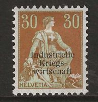 1918 : Serie IKW Nr. 8 (dünne Schrift) * KP 200-