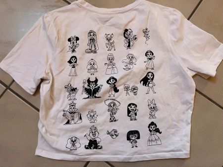 Haut crop top Disney XXL très bon état
