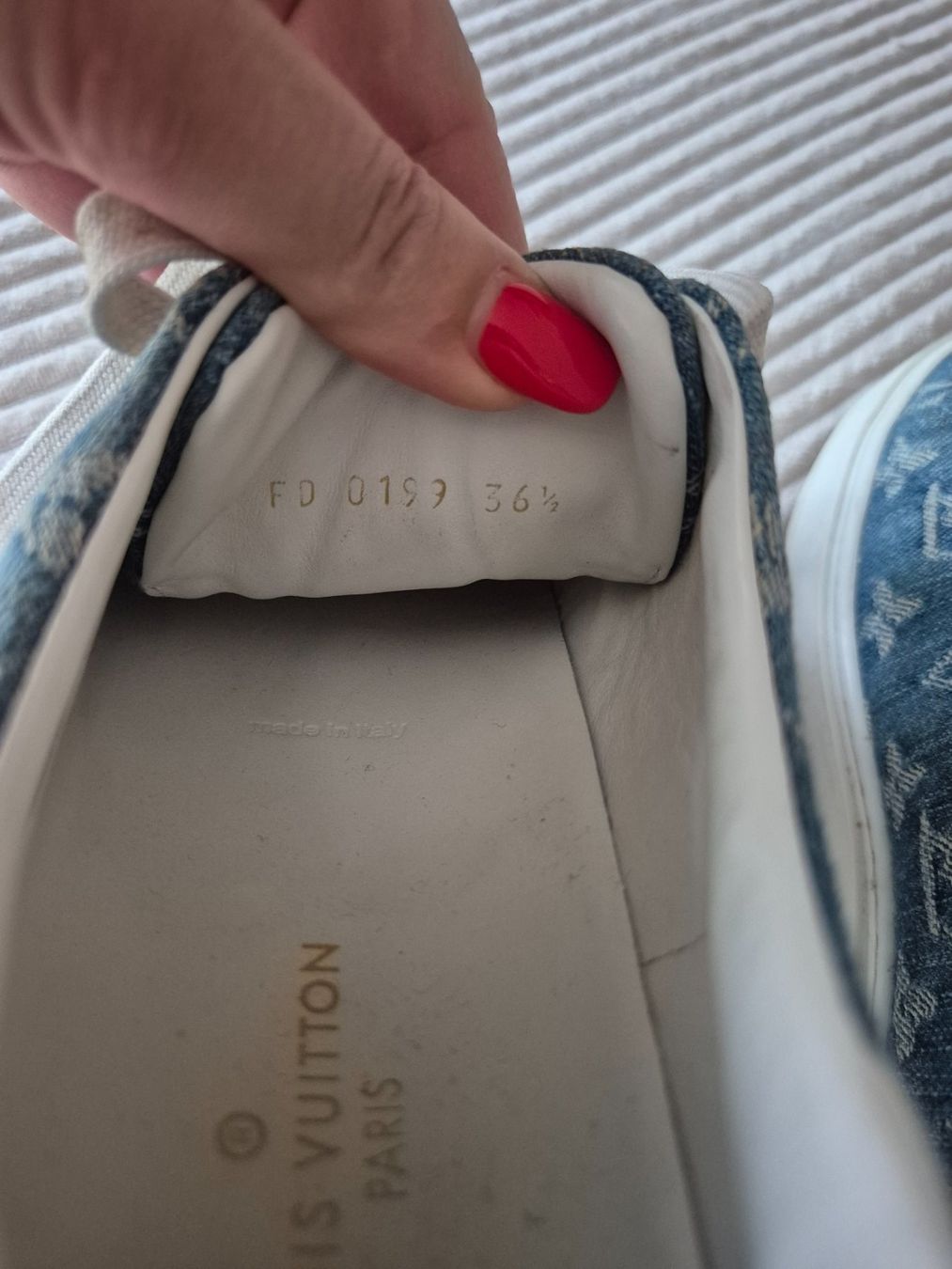 Louis Vuitton Scarpe da donna: Louis Vuitton Jeans sneakers Gr 36.5 – Usato da Opfikon venduto da clubcsl 3