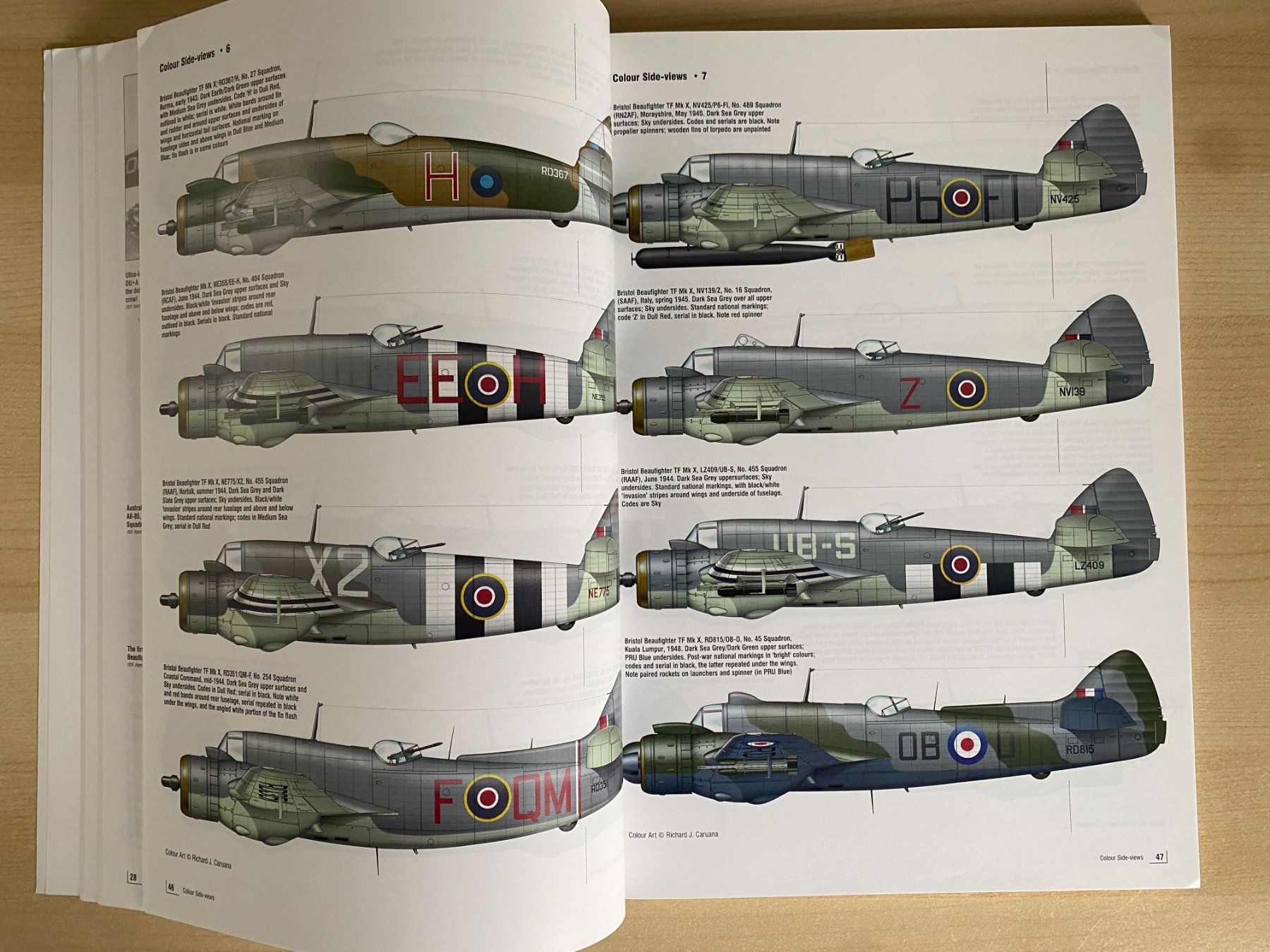 Modellbausätze & Standmodelle: Modellbau Doku - Bristol Beafighter / Modellers Data File #6 – Gebraucht aus Koppigen von F4Fan 3