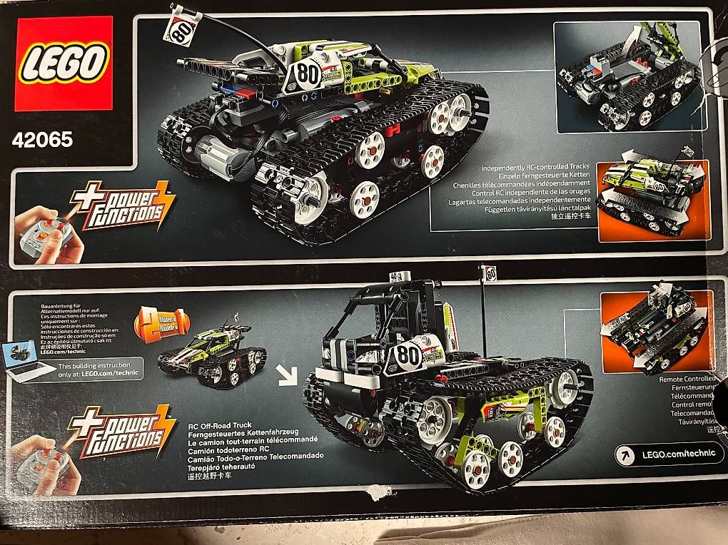 Lego Giocattoli: ferngesteuerter Lego Technic Tracked Racer 42065 – Usato da Wettswil venduto da Lavendula_01 2
