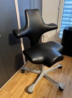Hag Capisco 8106 Bürostuhl Leder schwarz wie neu