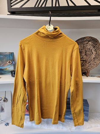 Rollkragenpullover Paul Kehl dunkel gelb Grösse XL 
