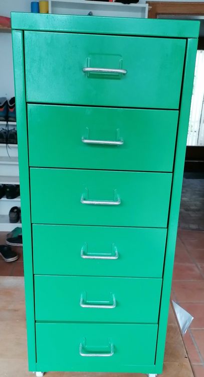 Metallschrank, Aktenschrank, Ikea Helmer Grün Kaufen auf Ricardo