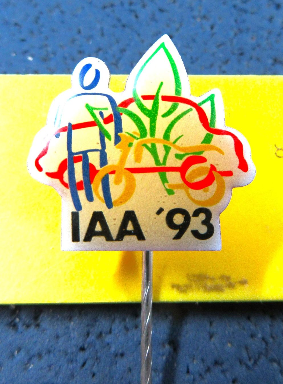 Plaketten & Abzeichen: IAA 93 AUTO LOGO ANSTECKNADEL – Gebraucht aus Ettingen von Hausi4711