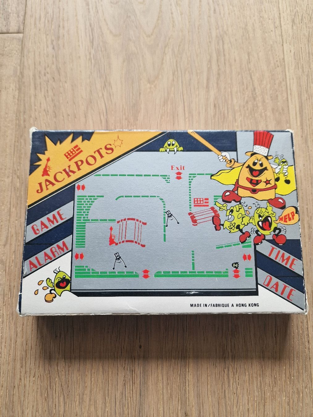 Konsolen: A-Man (PacMan) LCD Handheld Game + Clock mit Box & Anleitung – Gebraucht aus Fahrwangen von luk_bhw7 2