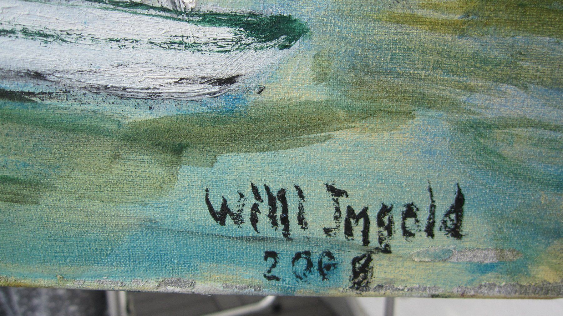 Dipinti: Oelgemälde von Willi Ingold, Ascona – Nuovo (secondo la descrizione) da Horgen venduto da sarahbuechler01 1