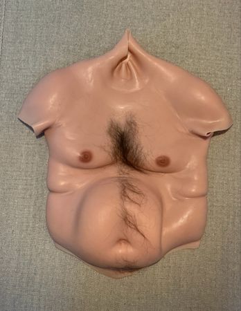 Halloween Beer Belly Silicone Fat Body Suit