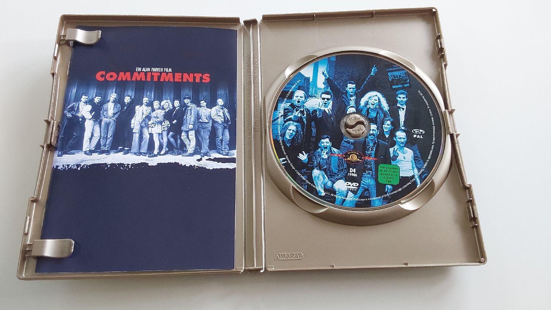 Tutti i DVDs: DVD Commitments Gold Edition Alan Parker Film  – Usato da Worb venduto da niklas2001 2