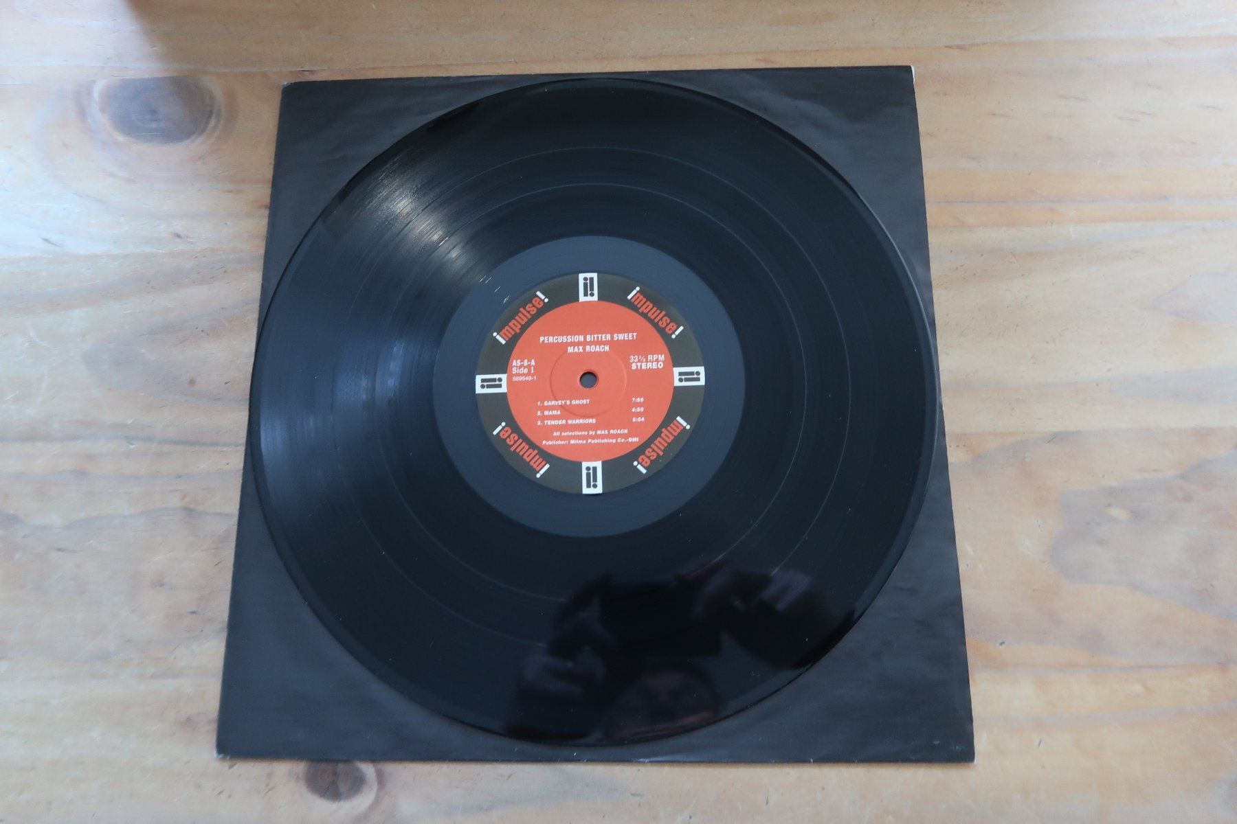 Dischi in vinile: MAX ROACH - PERCUSSION BITTER SWEET - VINYL LP – Usato da Basel venduto da Patiscat 4