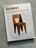Sotheby's Auktionskatalog Design Klassiker Möbel Kunst