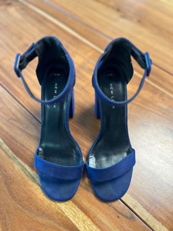 NEW LOOK Sandalette / High Heels dunkelblau