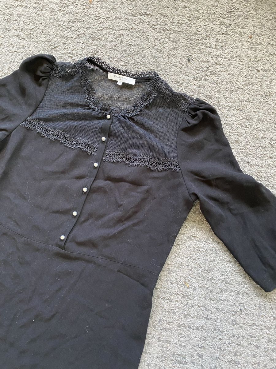 Gérard Darel Vestiti: Robe Gerard Darel taille 40 noir à dentelle  – Usato da Genève venduto da eth_6qs6 2
