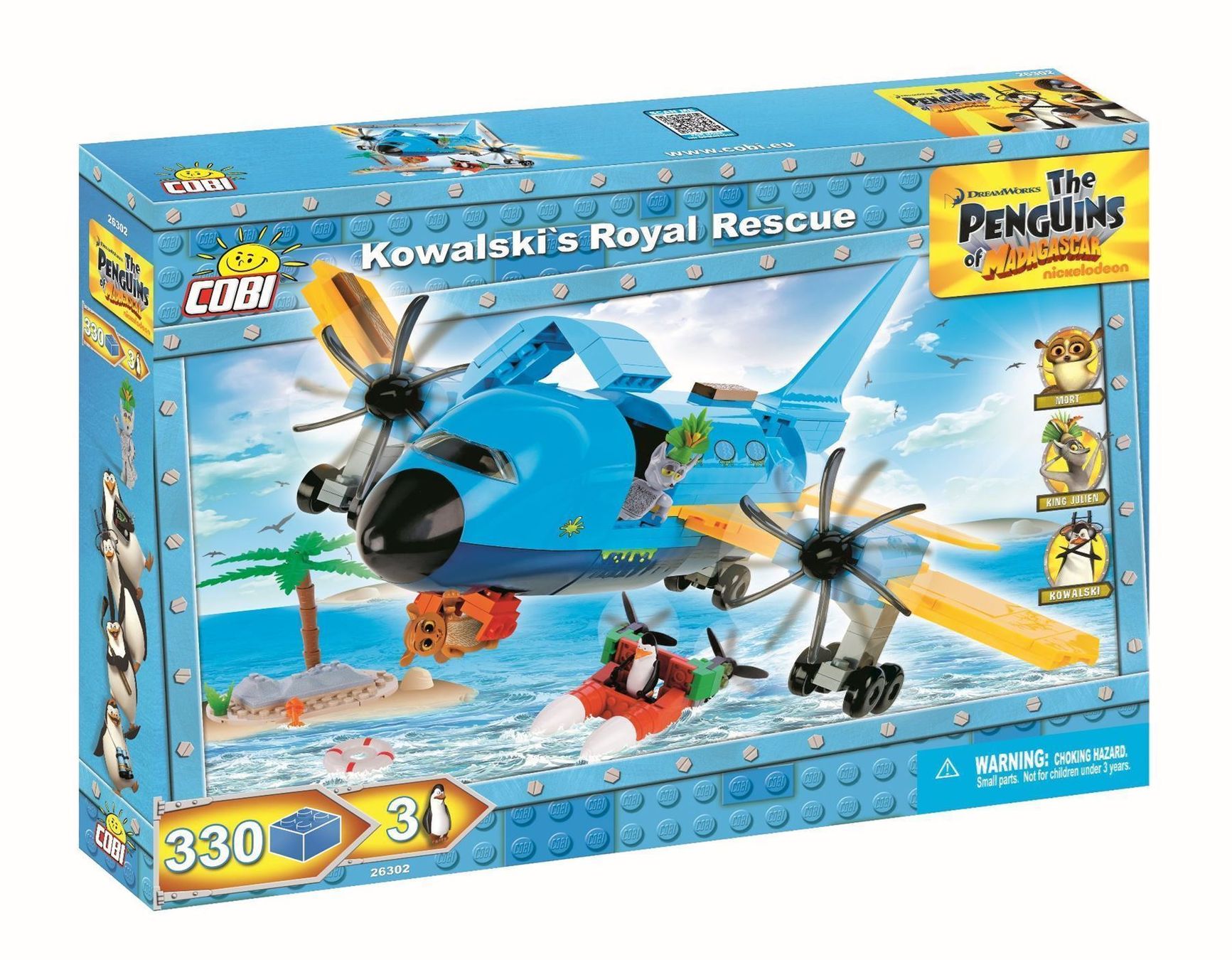 Cobi Giocattoli: Madagascar Penguins Rettungsflugzeug – Nuovo e nell'imballaggio originale da Mollis venduto da Zeitraum 1