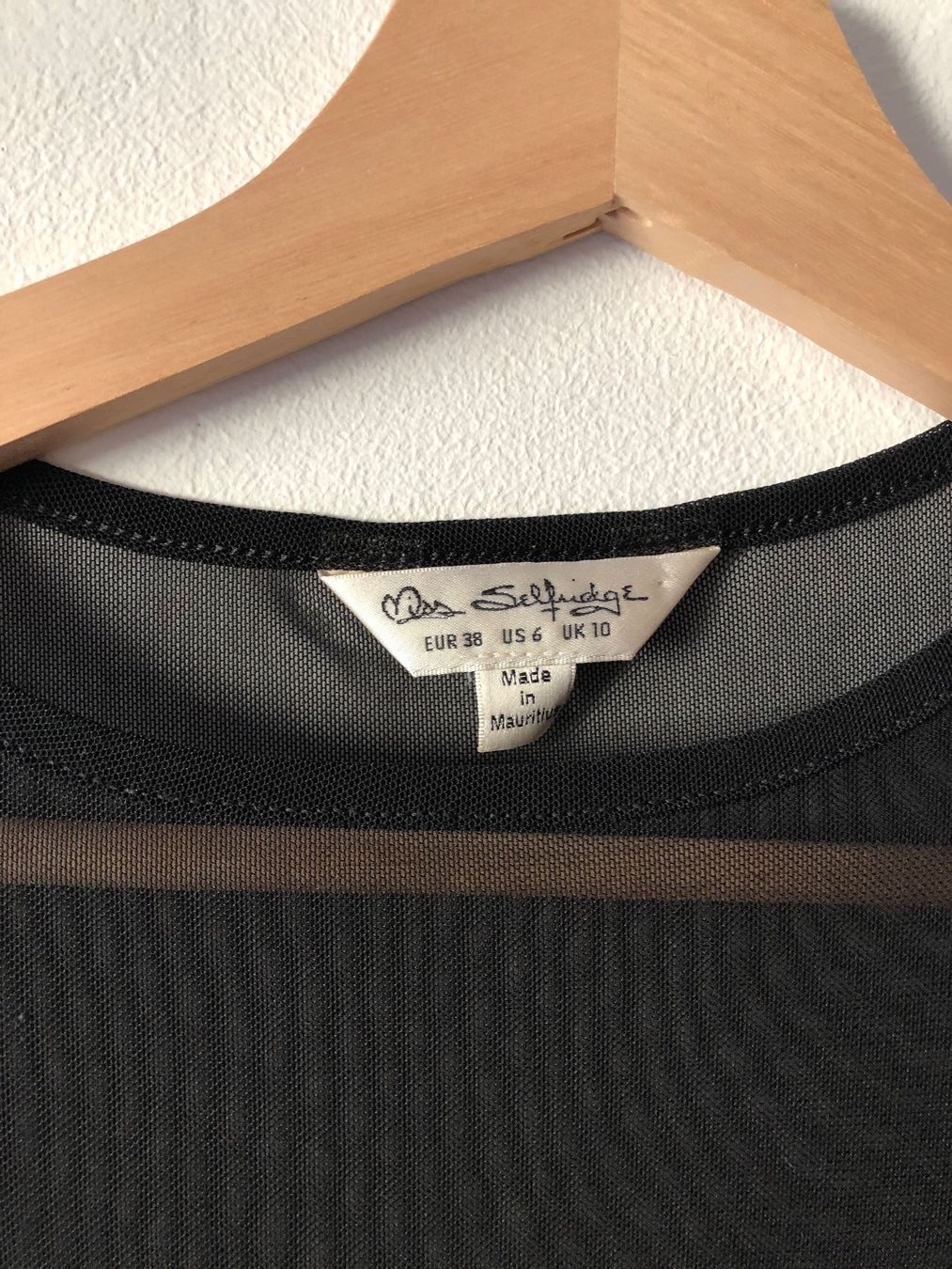 T-shirt: Durchsichtiger Body floral – Usato da Zürich venduto da Kellele 3