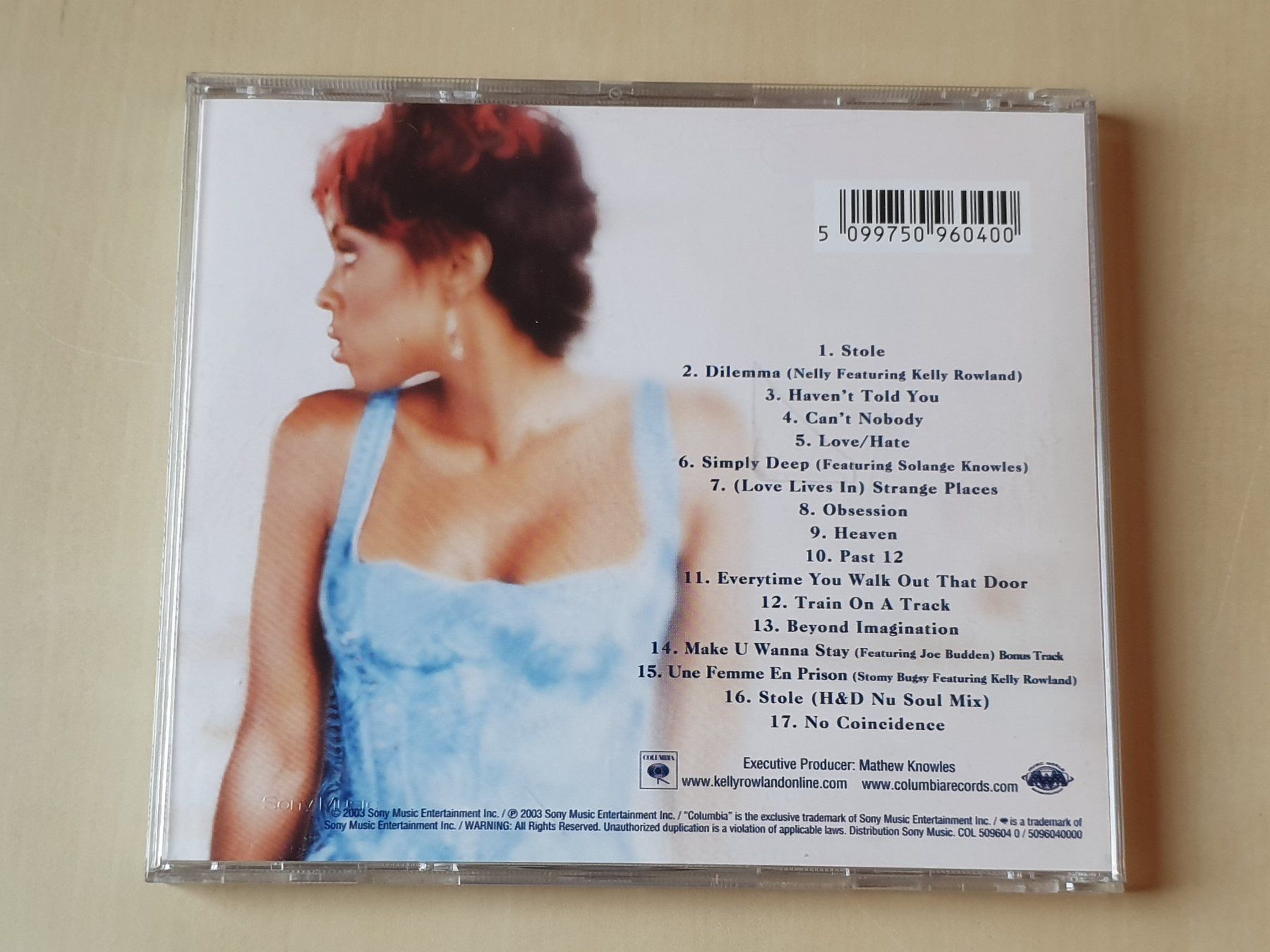 CD: Kelly Rowland Simply Deep – Usato da Stansstad venduto da collectorsshop 1