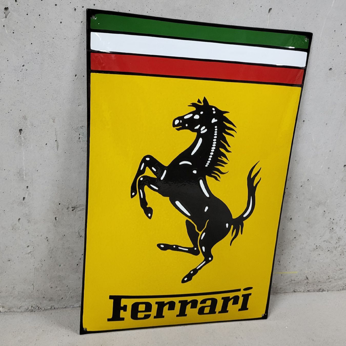 Insegne: Emailschild Ferrari – Usato da Zürich venduto da timbuktu03
