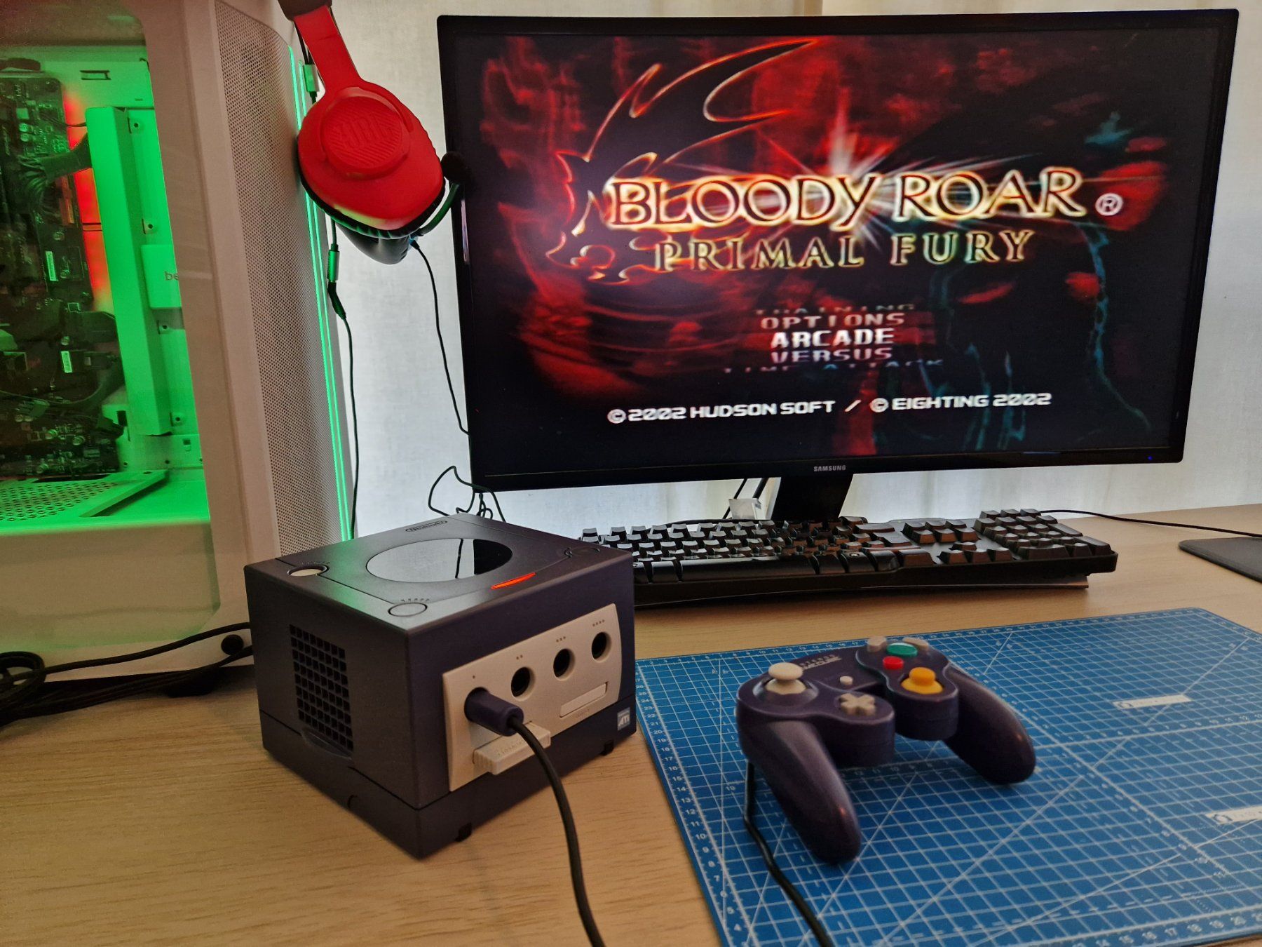 Nintendo Konsolen: Gamecube Indigo Originale + Jeux + Memory Card + manette ! – Gebraucht aus Belmont-Lausanne von Stephane_C