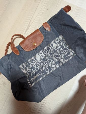 Longchamp Pliage, taille M, couleur anthracite, parfait état