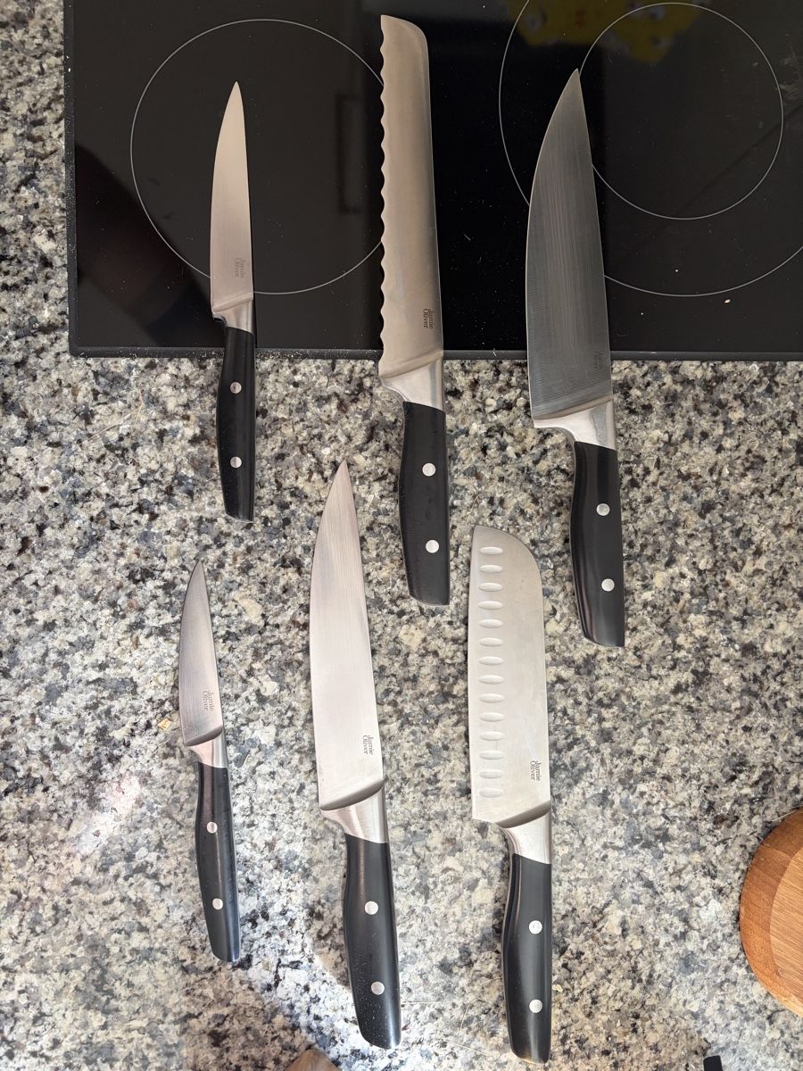 Coltelli: 6 Jamie Oliver Messer – Usato da St. Gallen venduto da Francsco 1