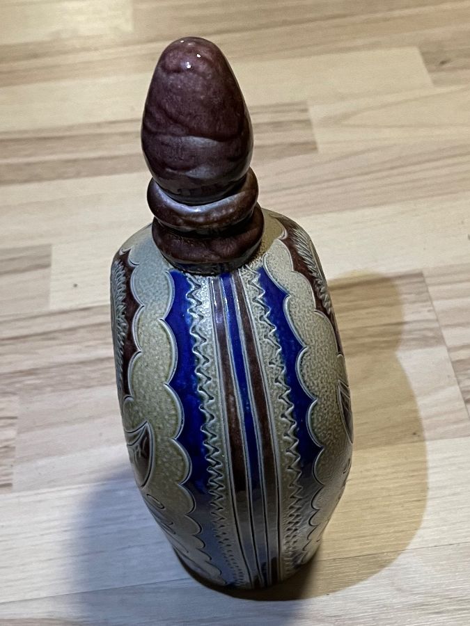 Vasi & Recipienti: Antike GLASUR-KERAMIK-VASE / flach-oval / zirka 1925-1935! – Usato da Frauenfeld venduto da sav_m8xk 1