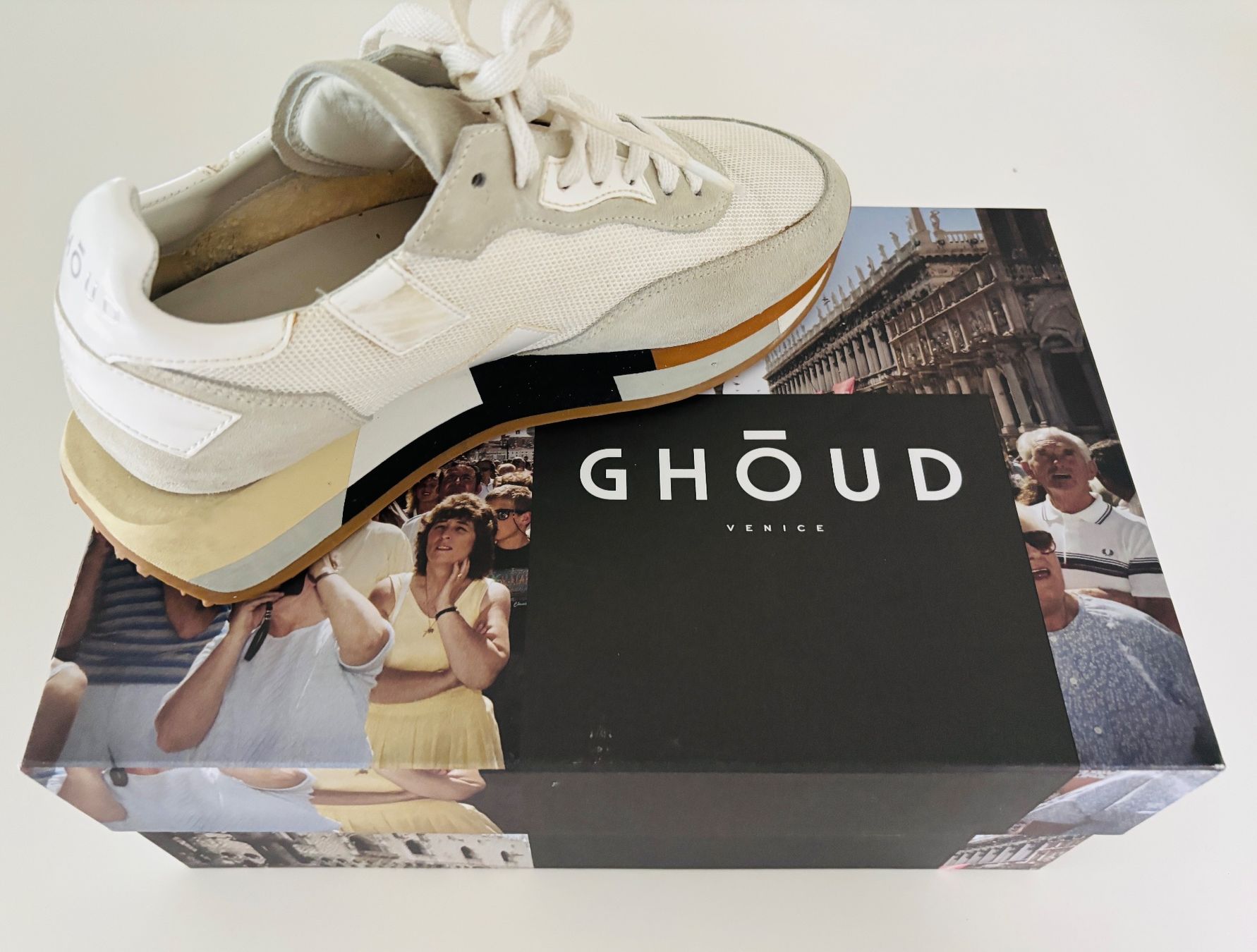 Scarpe da donna: GHOUD Venice Sneaker "Rush" weiss/grau - EU 36 – Usato da Bottmingen venduto da Merkur_Basel 7