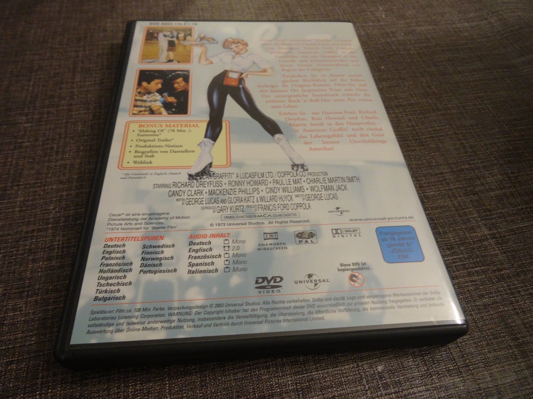 Tous les DVDs: DVD American Graffiti – D'occasion à Olten par Disc-Verkauf 2