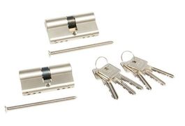 2 Stk. ABUS Doppelzylinder E60NP 30/30 gleichschliessend