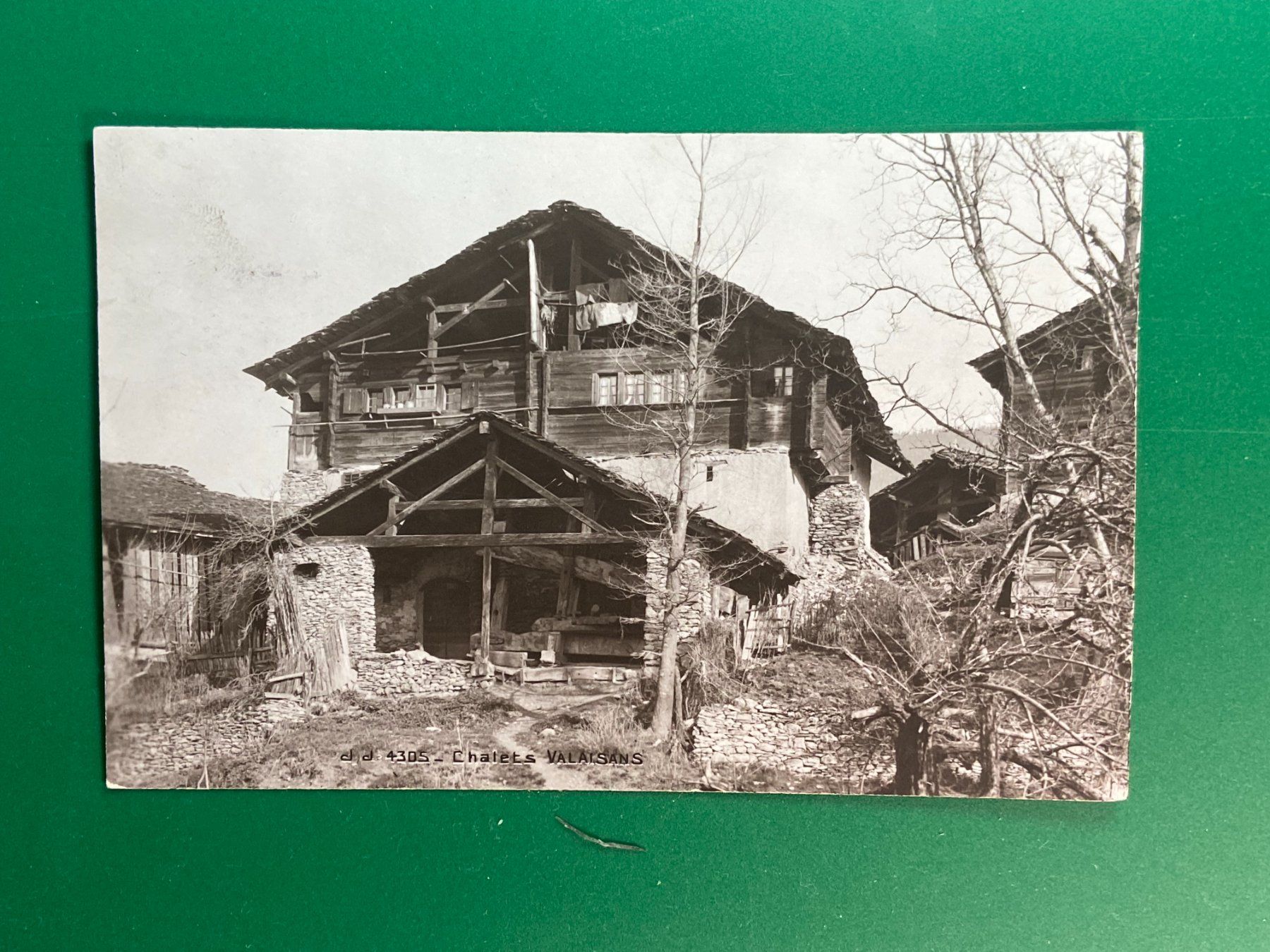 Cartoline postali: Chalets valaisans – Usato da Steg VS venduto da _vinci_