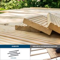 18037 - Terrassendielen Holz Lärche 6m2