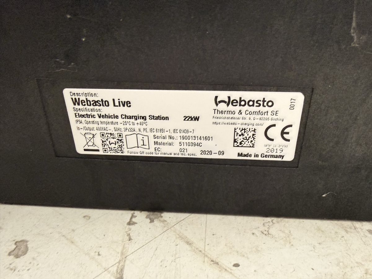 Webasto Caricabatterie: Webasto Live Ladestation - Komplette Anlage – Usato da Kloten venduto da Teo3ko 2
