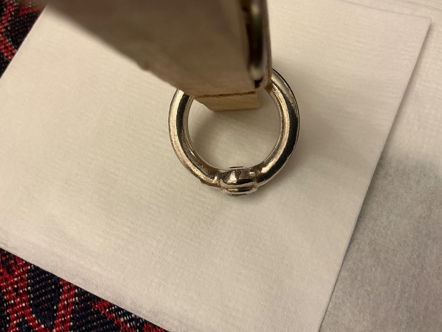 Ringe: Silberring mit Zirkon und Kautschuk – Gebraucht aus Moosseedorf von MarcPSahli 3